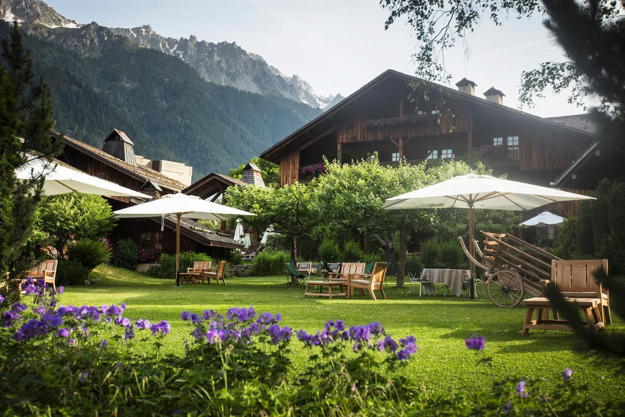 Le Hameau Albert 1Er Шамони Екстериор снимка