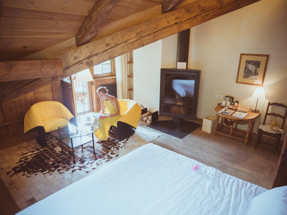 Le Hameau Albert 1Er Шамони Екстериор снимка