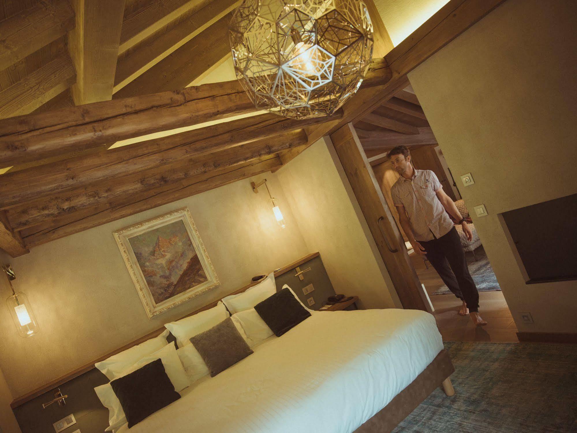 Le Hameau Albert 1Er Шамони Екстериор снимка